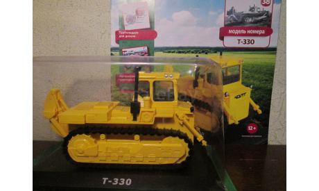 Тракторы: история, люди, машины №38 - Т-330, масштабная модель трактора, HACHETTE, scale43