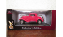 Ford 3-window Coupe 1932 г. красный, масштабная модель, Yat Ming, 1:43, 1/43