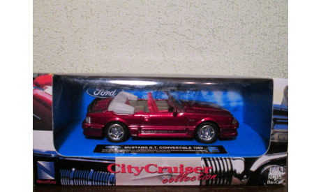 Ford Mustang G.T. convertible 1989 ’New Ray, масштабная модель, scale43
