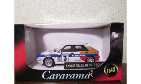 Lancia delta HF integrale WRC rally (Cararama) 1/43, масштабная модель, 1:43