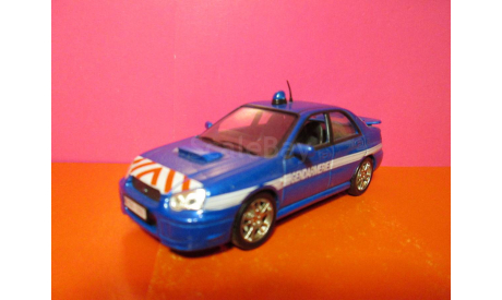 Полицейские Машины Мира №4 - Subaru Impreza, масштабная модель, деагостини, scale43