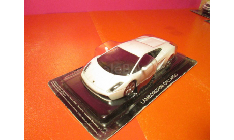 Суперкары №35 Lamborghini Gallardo, масштабная модель, деагостини, scale43