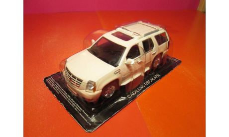 Суперкары №45 Cadillac Escalade, масштабная модель, деагостини, scale43