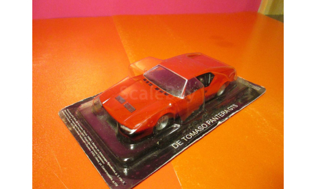 Суперкары №42 De Tomaso Pantera GTS, масштабная модель, деагостини, scale43