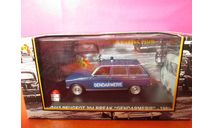 №112 PEUGEOT 204 BREAK GENDARMERIE 1969 1/43 NOSTALGIE, масштабная модель, scale43