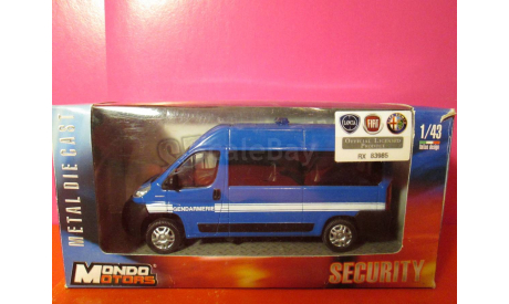 PEUGEOT BOXER 1/43 mondo motors gendarmerie, масштабная модель, scale43