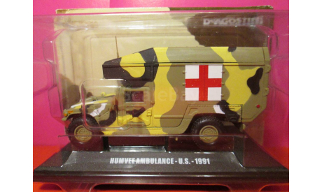 humvee ambulance-u.s.- 1991 deagostini 1/43, масштабная модель, деагостини, scale43