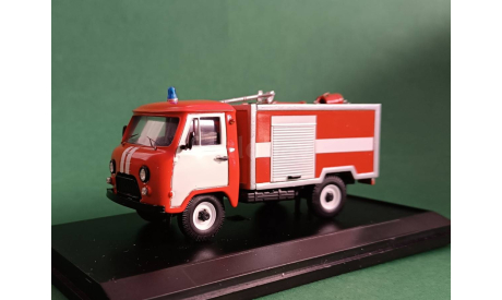 Автоцистерна пожарная АЦ-0.8 на базе УАЗ 3303, масштабная модель, Конверсии мастеров-одиночек, scale43