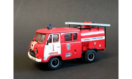 Пожарный автомобиль МПК-0,8 на базе УАЗ – 3909, масштабная модель, Конверсии мастеров-одиночек, scale43