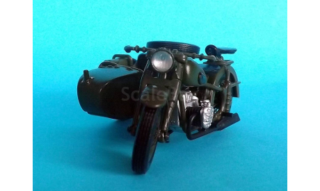 ММЗ/ИМЗ М-72 1941 г., масштабная модель мотоцикла, DiP Models, 1:43, 1/43