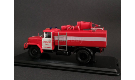 Пожарный автомобиль на базе КО-713 (АМУР-53135), масштабная модель, ЗИЛ, Конверсии мастеров-одиночек, 1:43, 1/43