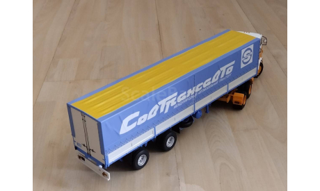Volvo F89 с полуприцепом Fruehauf Savoyarde, масштабная модель, Start Scale Models (SSM), 1:43, 1/43