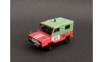 ЛуАЗ-969А пожарный, масштабная модель, Конверсии мастеров-одиночек, 1:43, 1/43