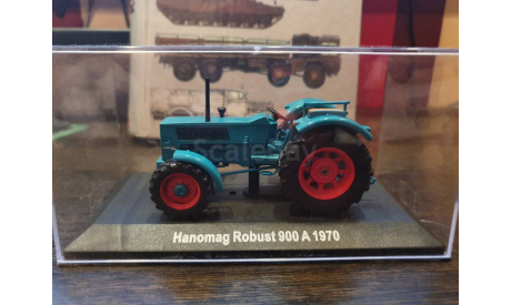 Hanomag robust 900a, журнальная серия Тракторы. История, люди, машины (Hachette), Ашет, 1:43, 1/43