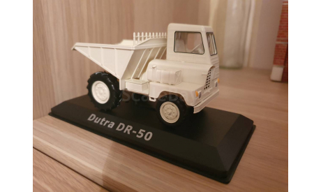 DUTRA DR 50, журнальная серия Тракторы. История, люди, машины (Hachette), Ашет, scale43