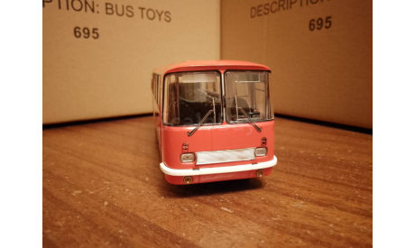 ЛАЗ 695Н Скарлет - аукцион С РУБЛЯ, масштабная модель, DEMPRICE, 1:43, 1/43