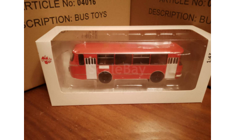 ЛАЗ 695Н Скарлет - аукцион С РУБЛЯ, масштабная модель, DEMPRICE, 1:43, 1/43