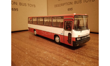 Ikarus-256. 55 Киноварь - аукцион С РУБЛЯ, масштабная модель, DEMPRICE, 1:43, 1/43