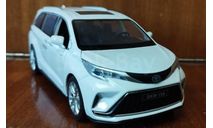 Toyota Sienna MPV, масштабная модель, Welly, scale24