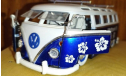 Volkswagen T1 Bus,, масштабная модель, Jada Toys, scale24