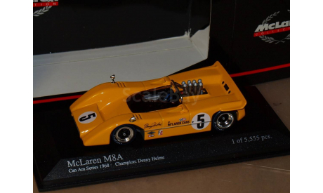 McLaren M8A, масштабная модель, 1:43, 1/43, Minichamps