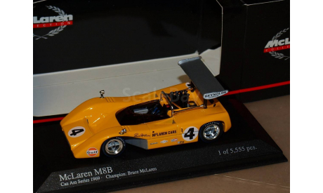 McLaren M8B, масштабная модель, 1:43, 1/43, Minichamps