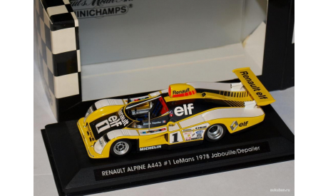 MINICHAMPS Renault Alpine A442B 1/43, масштабная модель, scale43