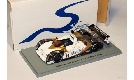 SPARK Courage C51-Nissan     Le Mans 1998, масштабная модель, 1:43, 1/43