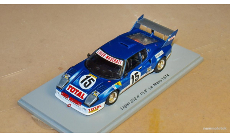 SPARK Ligier JS2 Le Mans 1974, масштабная модель, 1:43, 1/43