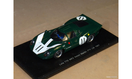 SPARK Lola T70 MK2 Aston Martin  Le Mans 1967, масштабная модель, 1:43, 1/43