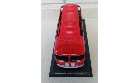 ПАЗ-672 Пожарный штаб., масштабная модель, Classicbus, scale43