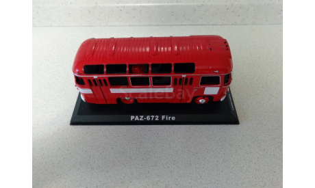 ПАЗ-672 Пожарный штаб., масштабная модель, Classicbus, scale43