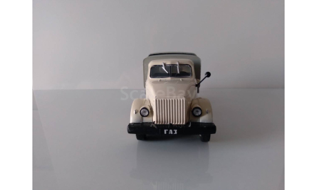 ГАЗ-51А мусоровоз, масштабная модель, Автолегенды СССР журнал от DeAgostini, scale43
