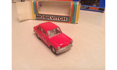 А7 «Москвич»-403 красный, масштабная модель, Тантал, scale43