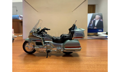 Honda Gold Wind 1500, scale 1:18, Maisto, масштабная модель мотоцикла, scale18