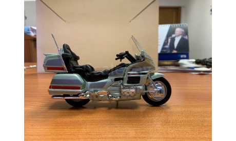 Honda Gold Wind 1500, scale 1:18, Maisto, масштабная модель мотоцикла, scale18
