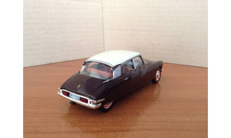 CITROEN DS 19 1957 brown-white ALTAYA, масштабная модель, scale43, Citroën