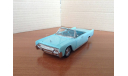 Lincoln Continental cabriolet 1961 бирюза Franklin mint, масштабная модель, scale43