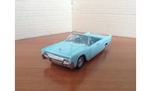 Lincoln Continental cabriolet 1961 бирюза Franklin mint, масштабная модель, scale43