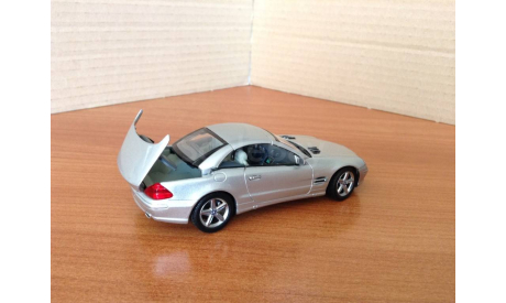Mercedes-Benz SL500 silver NOREV, масштабная модель, scale43