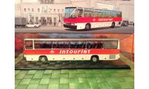 Икарус 250.58 Inturist бело-красный 04008Bauk Classic Bus, масштабная модель, Ikarus, Classicbus, scale43