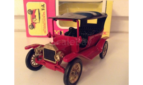 Y-1 Model “T” FORD 1911, red/black, масштабная модель, Matchbox, scale43