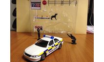 PEUGEOT 406, 1999-2004, Police, набор с фигурками Cararama, масштабная модель, Bauer/Cararama/Hongwell, scale43