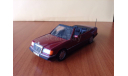 Mercedes-Benz W124 300 CE cabrio cherry MINICHAMPS, масштабная модель, scale43