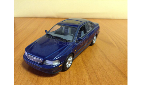 VOLVO S40 1996 blue metallic MINICHAMPS, масштабная модель, scale43