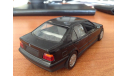 BMW series 3 4-door 1990 diamond black  MINICHAMPS, масштабная модель, scale43