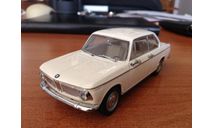 BMW 1600/2 saloon 1966-1975 white MINICHAMPS, масштабная модель, scale43