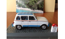 RENAULT 4 GTL white & blue “Jogging”, 1981, Universal Hobbies, масштабная модель, scale43