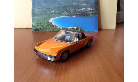 VW-Porsche 914, 1969, orange MINICHAMPS, масштабная модель, scale43, Volkswagen