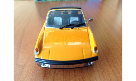 VW-Porsche 914, 1969, orange MINICHAMPS, масштабная модель, scale43, Volkswagen